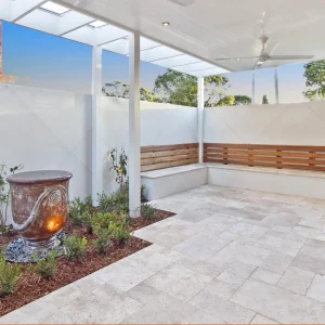 Travertine homepage banner