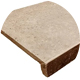 Noce Travertine Drop Face Pool Coping Tiles