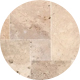 Rustica Ivory Travertine French Pattern Tiles