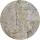 Silver Oyster French Pattern Travertine Tiles